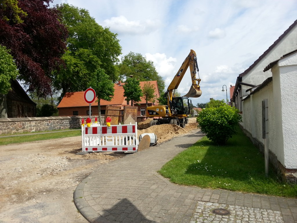 Bauarbeiten OD Wernikow