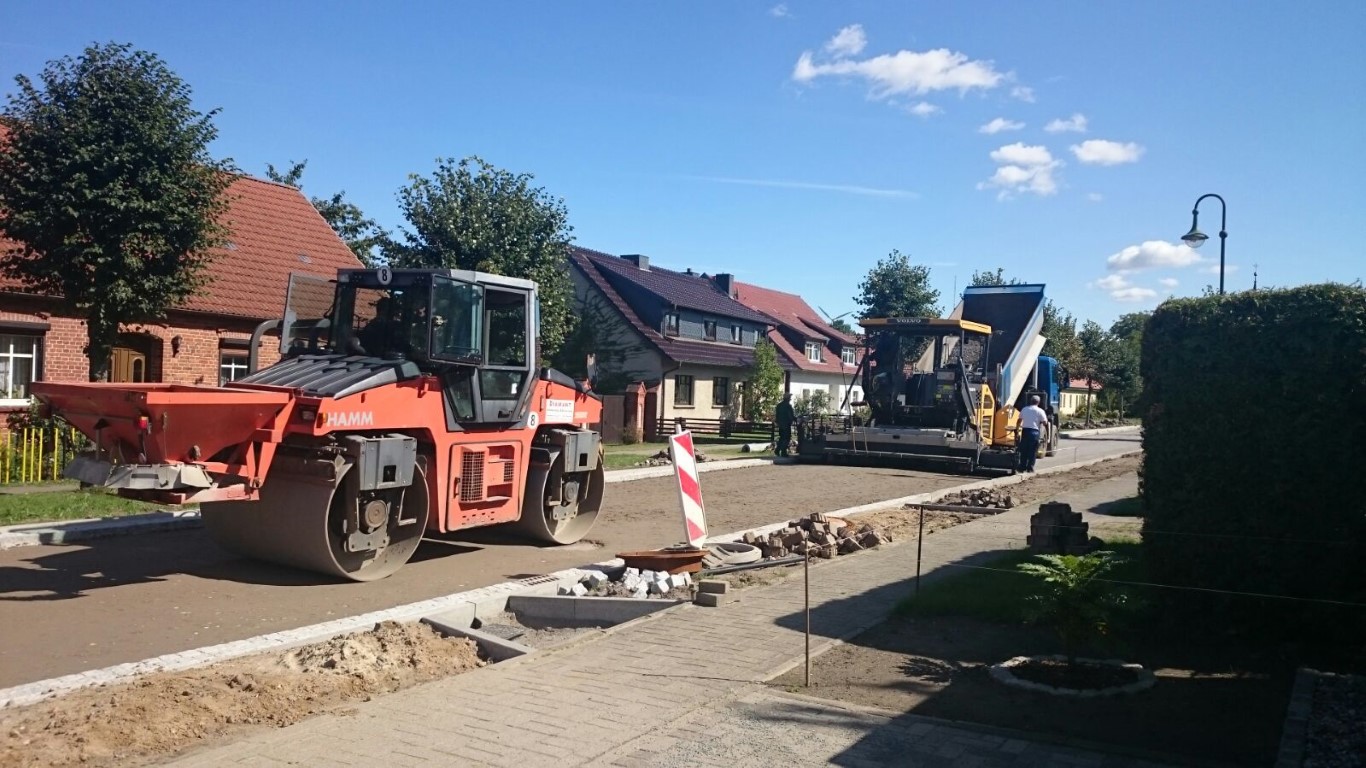 Ende Bauarbeiten OD Wernikow