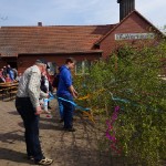 Maibaum aufstellen 2016